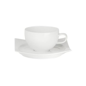 Porland Zen Beyaz Tabaklı 200 cc Çay Fincanı