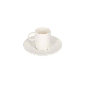 Porland Zero Alumilite Tabaklı 85 cc 6 Adet Kahve Fincanı