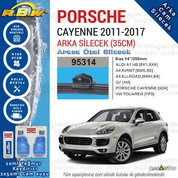 Porsche Cayenne 2011-2017 Arka Silecek