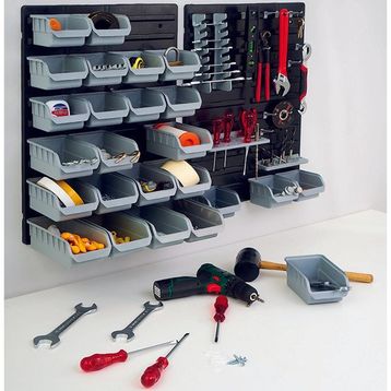 Port-Bag DP.01 Gri Plastik Avadanlık Seti