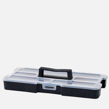 Port-Bag SE.01 16 inç Strongo Eko Metal Kilitlli Siyah Plastik Takım Çantası