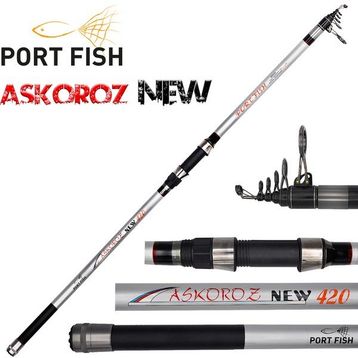 Port Fish Askoroz New Surf 100-250 gr 390 cm Carbon Kamışı