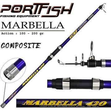 Port Fish Marbelle 420 cm 100-200 gr Surf Olta Kamışı
