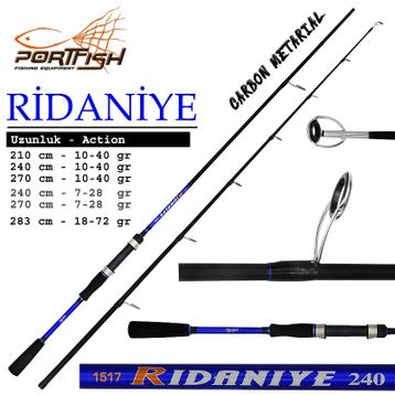Port Fish Ridaniye 283 cm Olta Kamışı