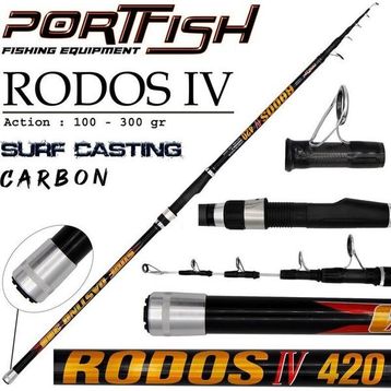 Port Fish Rodos 4 Surf 420 cm 100-300 gr Olta Kamışı