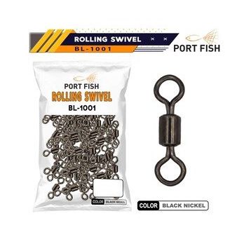 Port Fish Rollıng Swivel Bl-1001 No 5 Fırdöndü