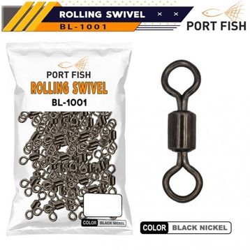 Port Fish Rollıng Swivel Bl-1001 No 5 Fırdöndü