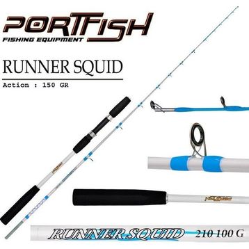 Port Fish Runner 165 cm 150 gr Squid Kamış