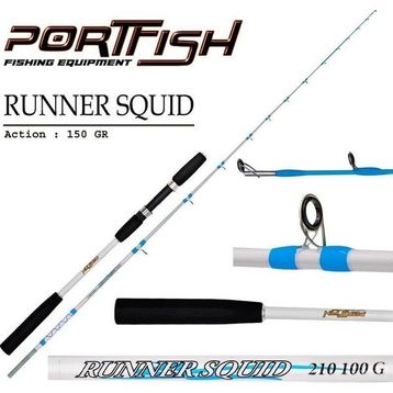 Port Fish Runner 165 cm 150 gr Squid Kamış