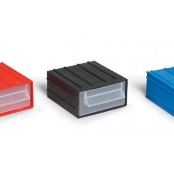 Portbag PÇ011 Mavi Kırmızı Çekmece