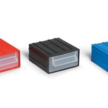 Portbag PÇ011 Mavi Kırmızı Çekmece