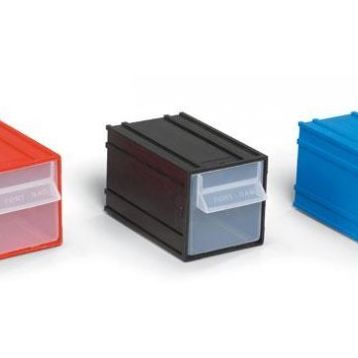 Portbag PÇ013 Mavi Kırmızı Çekmece