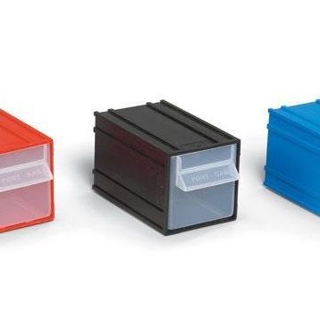 Portbag PÇ013 Mavi Kırmızı Çekmece