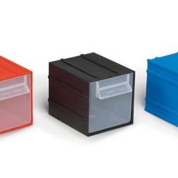 Portbag PÇ014 Mavi Kırmızı Çekmece