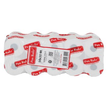 Pos Rulo 56 mm x 30 mt 10 Adet Termal Rulo