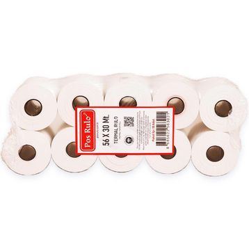 Pos Rulo 56 mm x 30 mt 10 Adet Termal Rulo