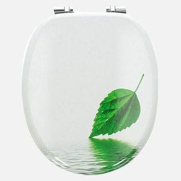 Poseidon Leaf Mdf Klozet Kapağı