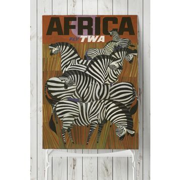 Postermanya Afrika Vintage 90x130 cm Poster