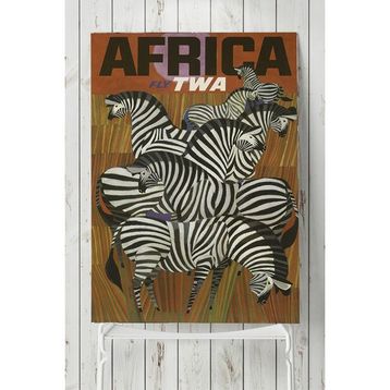Postermanya Afrika Vintage 90x130 cm Poster