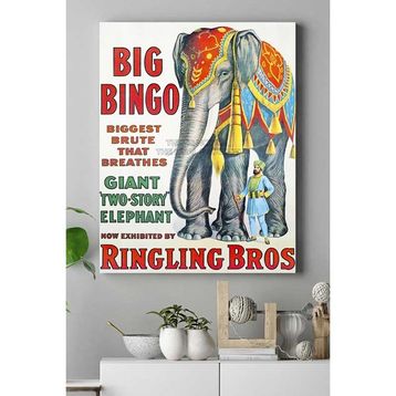 Postermanya Big Bingo Vintage 40x60 cm Poster