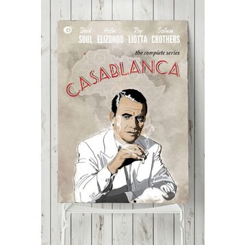 Postermanya Casablanca Kazablanka Film Afişi 4 50x70 cm Poster
