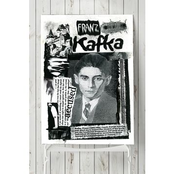 Postermanya Franz Kafka 60x90 cm Poster