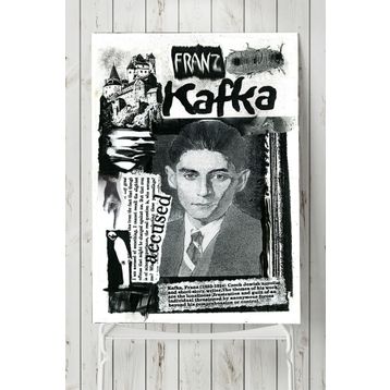 Postermanya Franz Kafka 60x90 cm Poster