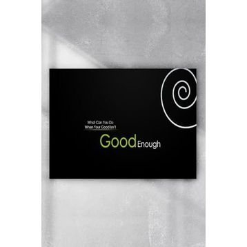 Postermanya Good Enough Motivasyon 50x70 cm Poster