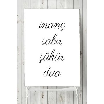 Postermanya Inanç Dini 40x60 cm Poster