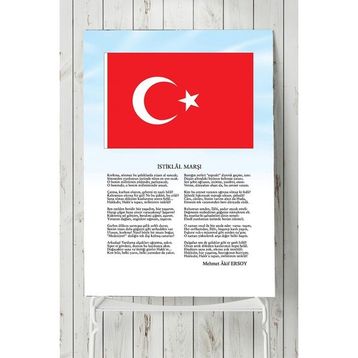 Postermanya İstiklal Marşı 60x90 cm Poster