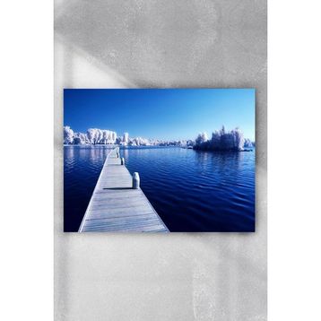 Postermanya Kış Kar Manzara 80x115 cm Poster