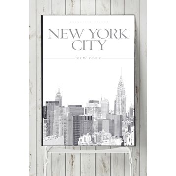 Postermanya New York Manzara 30x40 cm Poster