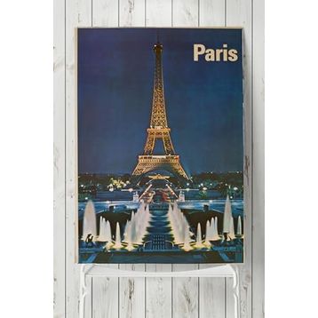 Postermanya Paris Vintage 30x40 cm Poster