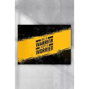 Postermanya Savaşçı Ol Be A Warrior Girişimcilik 40x60 cm Poster