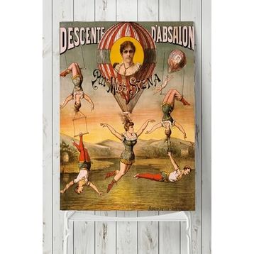 Postermanya Sirk Vintage 30x40 cm Poster