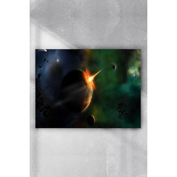 Postermanya Uzay Sanatsal 3 80x115 cm Poster