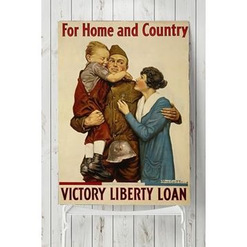 Postermanya Victory Vintage 80x115 cm Poster
