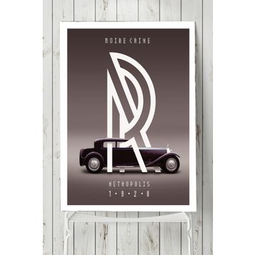 Postermanya Vintage Araba 3 70x100 cm Poster