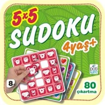 Pötikare Yayıncılık +4 Yaş 5 x 5 Sudoku – 8