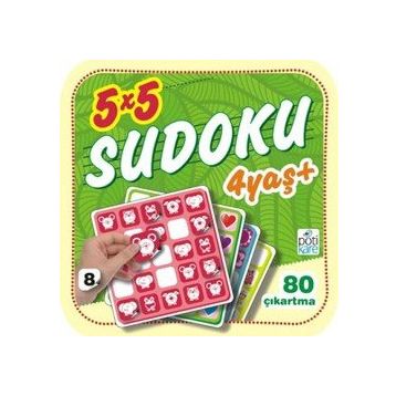 Pötikare Yayıncılık +4 Yaş 5 x 5 Sudoku – 8