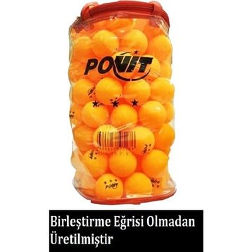 Povit Turuncu 100'lü Masa Tenisi Topu