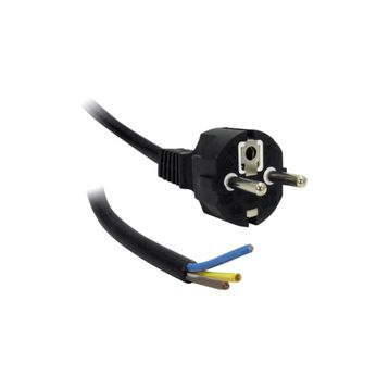 Power Kablo 3x0.75mm 3 Pin Uçu Açık 1 Metre Uzatma