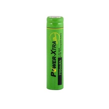 Power-Xtra 1.2V 700 mAH AAA Flat Size Pil
