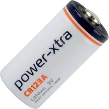 Power-xtra CR123A Lithium Blister Pil