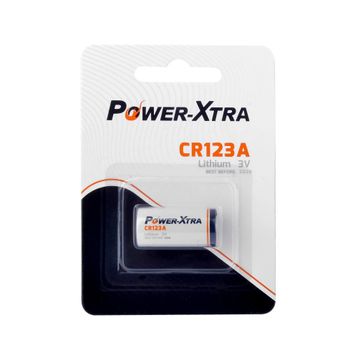 Power-xtra CR123A Lithium Blister Pil