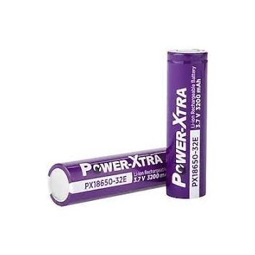Power-xtra PX18650-32E - 3.7V 3200 Mah 3C Li-ion Şarjlı Tekli Pil