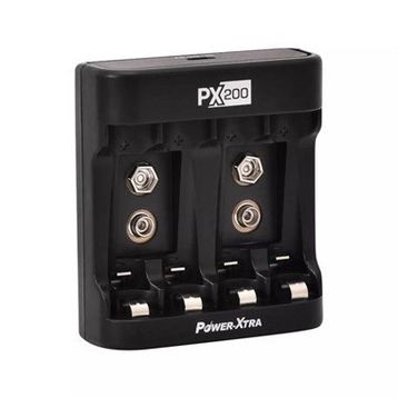 Power-xtra PX200 Ni-Mh-Ni-Cd AA-AAA-9V Pil Şarj Cihazı