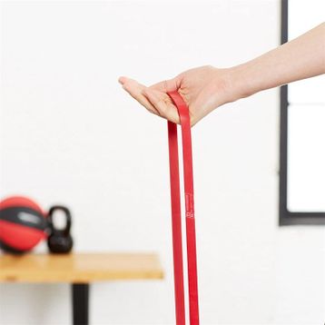 Powerband Kırmızı Light Direnç Lastiği ve Egzersiz Bandı