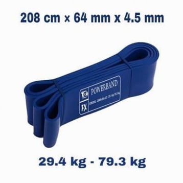 Powerband Lacivert Strong Direnç Lastiği ve Egzersiz Bandı