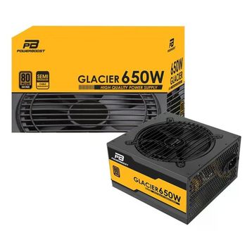 PowerBoost Glacier BST-ATX650B 650W 80+ Bronz Yarı Modüler Güç Kaynağı